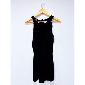MAURICES Black halter romper | Soft minimalist casual | Small